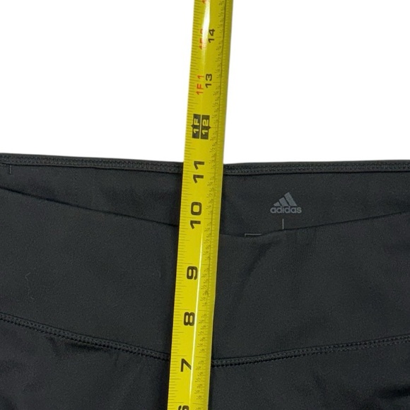 Adidas climalite size large capri style leggings with stripe on sides! - Picture 8 of 14